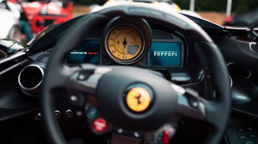 Ferrari Monza SP2 Goodwood FoS dials