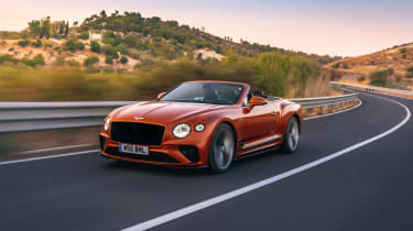 Bentley Continental GT Speed – tracking