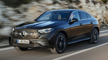 Mercedes GLC Coupe - front tracking
