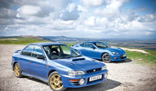 Subaru BRZ vs Subaru Impreza 2000 Turbo review