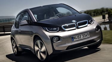 BMW i3 silver front