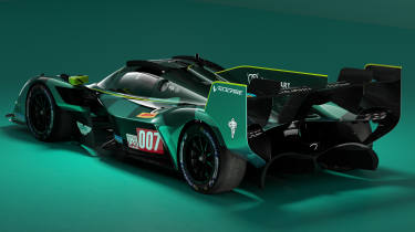 Aston Martin Valkyrie Le Mans car