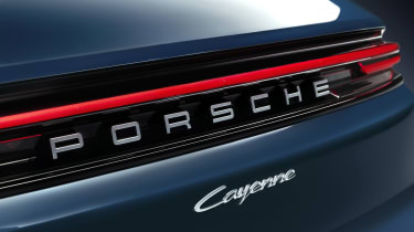 Porsche Cayenne - rear badge