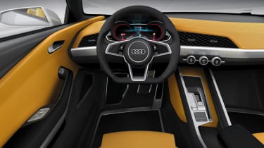 Audi Crossline Coupe concept at the Paris motor show