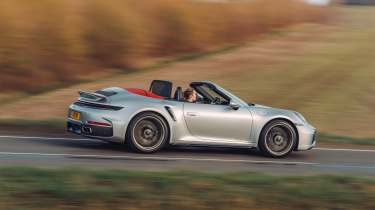 Porsche 911 Turbo S Cabriolet – side