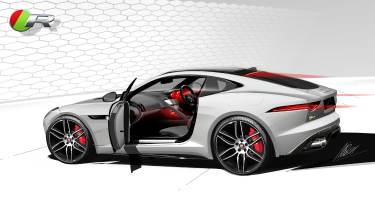 Jaguar F-type sketch