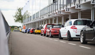 Goodwood track day - pits