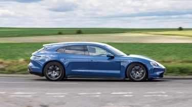 Porsche Taycan GTS side