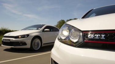 VW Golf GTI and Scirocco TSI