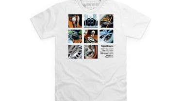 New evo T-shirt design Pagani Huayra details and spec