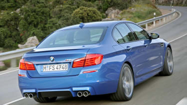 New BMW M5 saloon