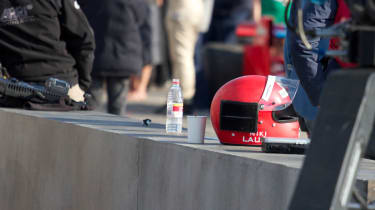 Lauda&#039;s helmet