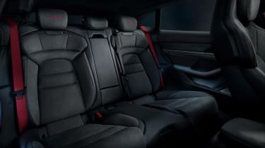 Porsche Taycan GTS – rear seats