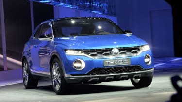 Volkswagen T-Roc concept shown at Geneva