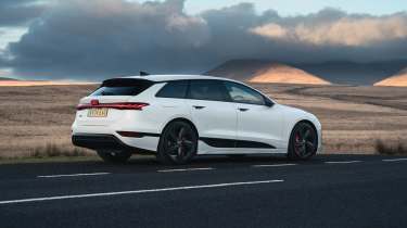 Audi S6 e-tron rear