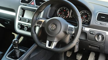 VW Scirocco 1.4 TSI 160 interior dashboard