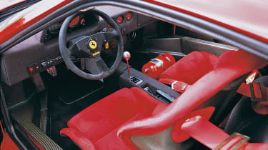 Ferrari F50 interior