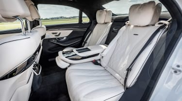 Mercedes S-class - rear seats