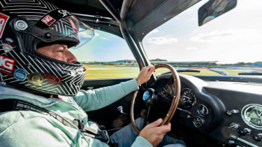Aston Martin DB4 GT Zagato Continuation – interior driving