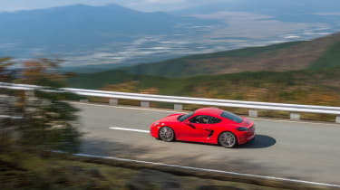 Porsche Cayman GTS Japan - profile