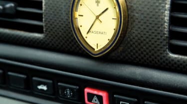 Maserati Ghibli clock dashboard