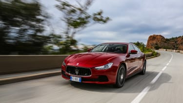 Maserati Ghibli 2016 - red front