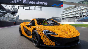 Lego McLaren P1 at Silverstone