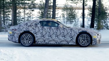 Mercedes-AMG GT spy – side