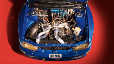 Anatomy of a WRC car - hood