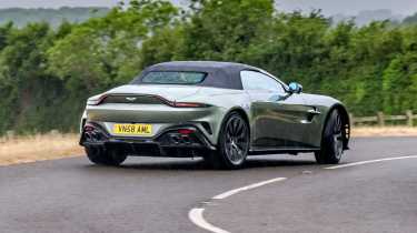 Aston Martin Vantage Roadster rear