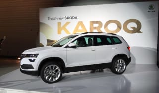 Skoda Karoq - front three quarter