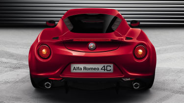 Alfa Romeo 4C rear