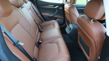 2013 Maserati Ghibli interior rear seats