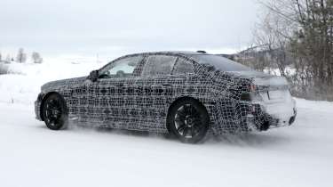 BMW M5 facelift rear