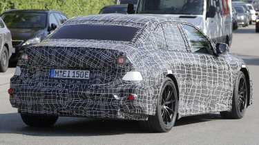 Electric BMW M3 – rear