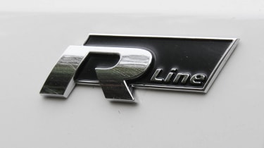 Volkswagen Scirocco Bluemotion R-line R badge
