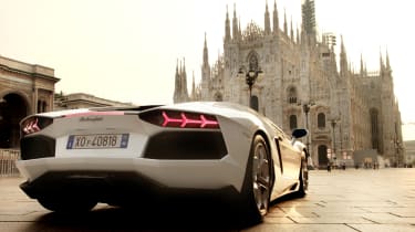 Lamborghini 50th road trip
