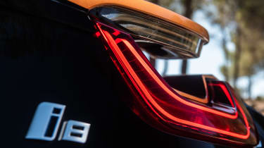 BMW i8 Roadster rear light detail