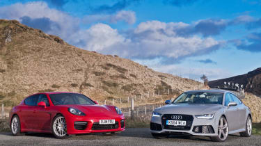 Audi RS7 &amp; Porsche Panamera GTS