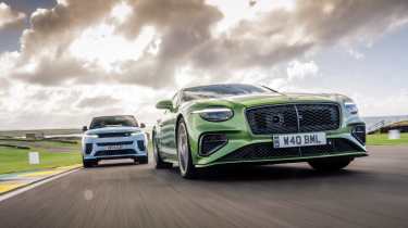 AWD track test – Bentley and Range Rover
