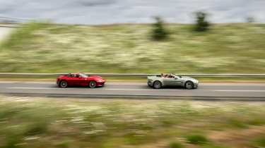 Ferrari Roma Spider v Aston Martin Vantage Roadster