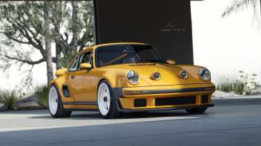 Porsche 911 Carrera Coupe reimagined by Singer – front