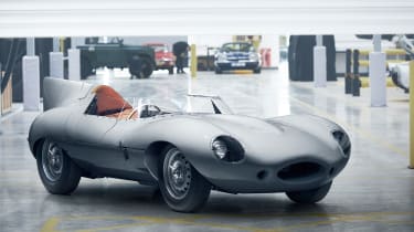 Jaguar D-Type – front quarter 