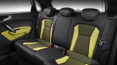 Audi A1 Sportback five-door rear seats