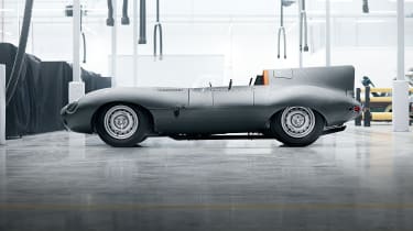 Jaguar D-Type – side