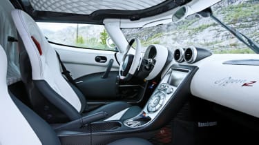 Koenigsegg Agera R interior