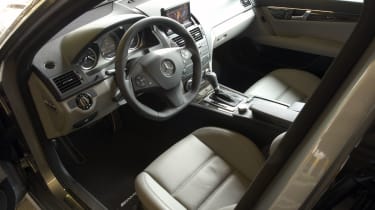 Mercedes C63 AMG interior