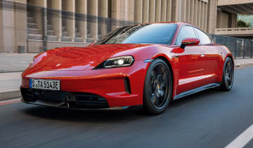 Porsche Taycan E-Shift front