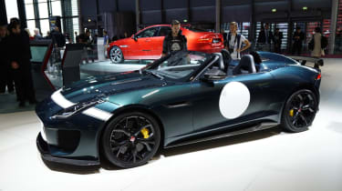 Jaguar F-type Project 7: Paris motor show 2014