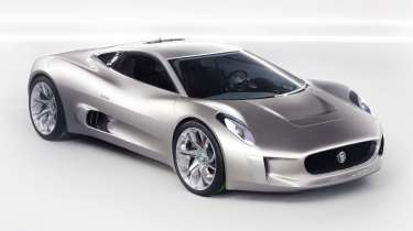Jaguar C-X75 front